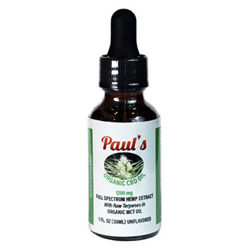 1200mg 1 CBD Full-Spectrum Hemp Extract with Raw Terpenes in Organic MCT Oil (1 fl. oz bottle)